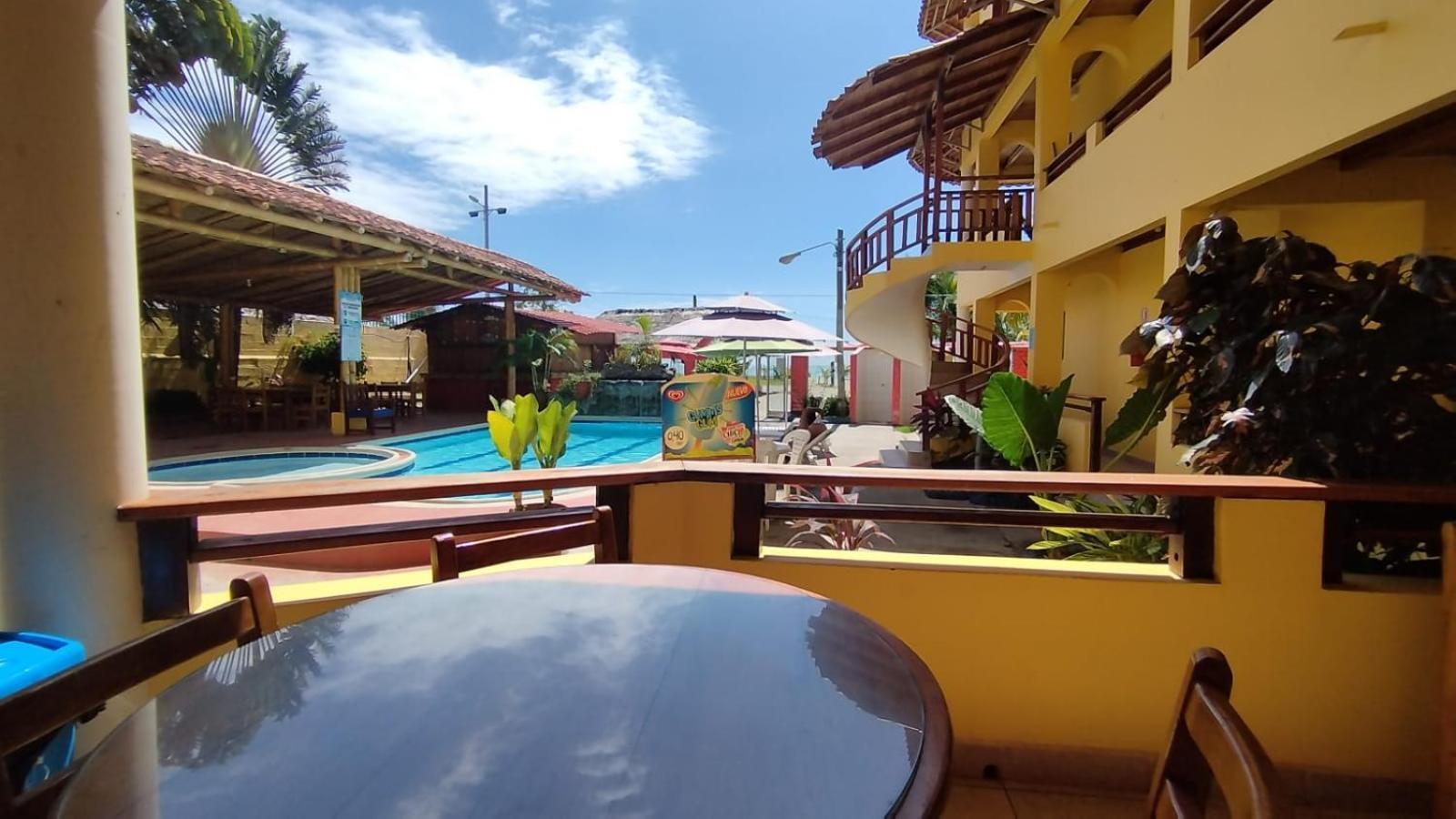 Hotel Cielo Azul Atacames Bagian luar foto
