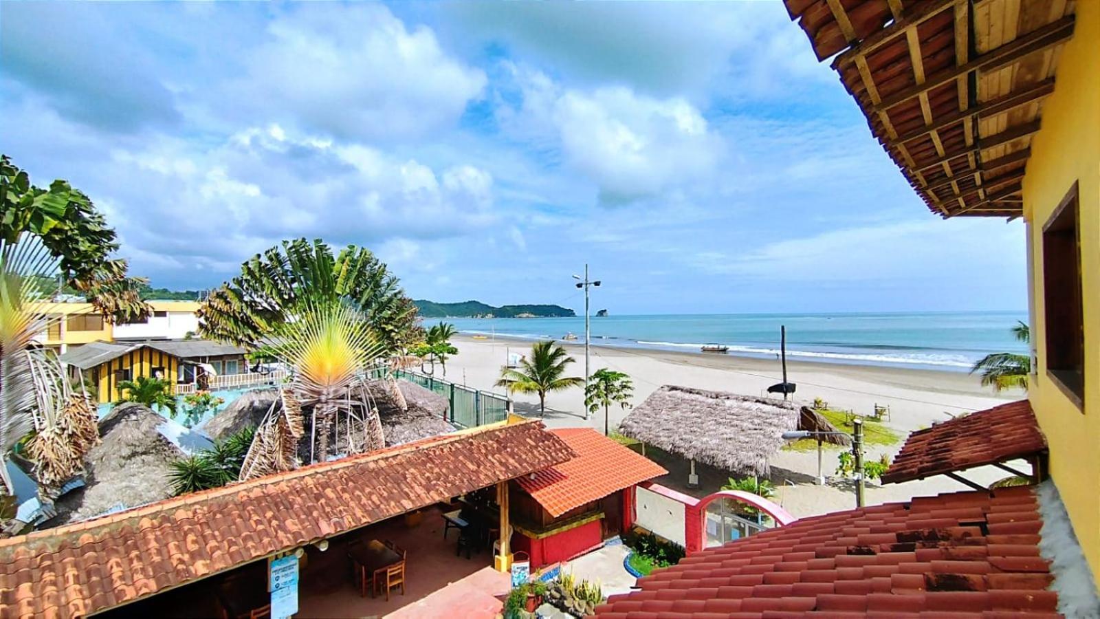 Hotel Cielo Azul Atacames Bagian luar foto